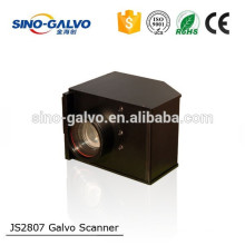 Varredor do galvanômetro do laser JS2807 do CO2 do cerco do metal para a máquina de corte do laser